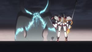 Rating: Safe Score: 29 Tags: animated artist_unknown beams cgi creatures darling_in_the_franxx effects fighting hair impact_frames mecha smoke sparks User: Bloodystar