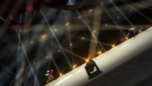 Rating: Safe Score: 20 Tags: 3d_background animated artist_unknown cgi effects fighting shoujo_kageki_revue_starlight_re_live shoujo_kageki_revue_starlight_series smears sparks User: Bloodystar
