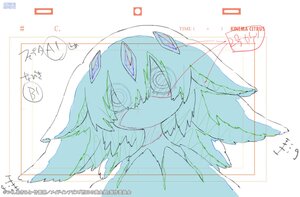 Rating: Safe Score: 9 Tags: artist_unknown genga made_in_abyss:_retsujitsu_no_ougonkyo made_in_abyss_series production_materials User: BakaManiaHD