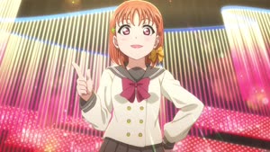 Rating: Safe Score: 8 Tags: animated artist_unknown dancing hair love_live!_series love_live!_sunshine!!_2nd_season performance User: evandro_pedro06