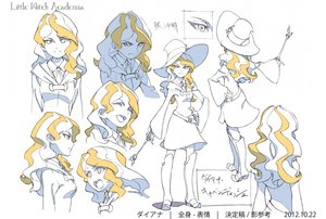 Rating: Safe Score: 106 Tags: character_design little_witch_academia production_materials settei yoh_yoshinari User: MMFS