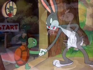 Rating: Safe Score: 3 Tags: animals animated character_acting charles_mckimson creatures looney_tunes rev_chaney running sid_sutherland smears tortoise_beats_hare virgil_ross western User: Nickycolas