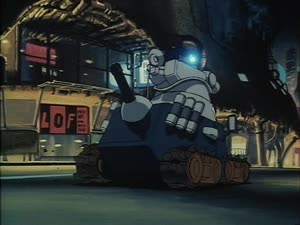 Rating: Safe Score: 6 Tags: animated artist_unknown background_animation dominion_tank_police_series mecha new_dominion_tank_police vehicle User: silverview