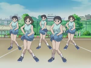 Rating: Safe Score: 13 Tags: animated artist_unknown azumanga_daioh dancing performance User: Skrullz