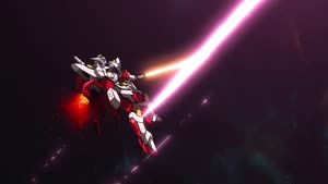 Rating: Safe Score: 3 Tags: animated artist_unknown beams effects explosions fighting gundam mecha mobile_suit_gundam_00 smoke User: BannedUser6313