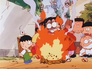 Rating: Safe Score: 18 Tags: animated artist_unknown character_acting crowd effects fabric fire liquid osomatsu-kun_(1988) osomatsu-kun_series running smears smoke User: aisterion