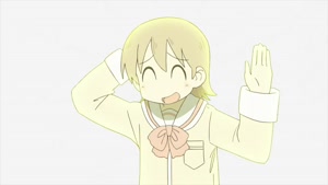 Rating: Safe Score: 9 Tags: animated artist_unknown character_acting effects lightning nichijou smears User: KamKKF