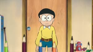 Rating: Safe Score: 15 Tags: animated artist_unknown character_acting doraemon doraemon_(2005) doraemon_the_new_record_of_nobita_spaceblazer flying food smears User: ender50