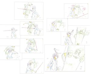 Rating: Safe Score: 3 Tags: artist_unknown genga k_(2012) k_project production_materials User: platinumTanya