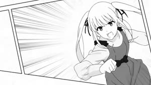 Rating: Safe Score: 53 Tags: animated artist_unknown black_and_white fighting saenai_heroine_no_sodatekata_♭ saenai_heroine_no_sodatekata_series smears User: Skrullz