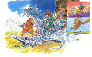 Rating: Safe Score: 29 Tags: concept_art hayao_miyazaki nausicaä_of_the_valley_of_the_wind production_materials settei User: itsagreatdayout