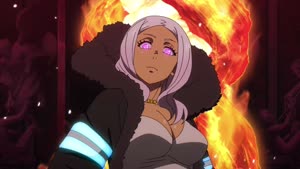 Rating: Safe Score: 445 Tags: animated character_acting effects fighting fire fire_force fire_force_series hair smears smoke yuki_sato User: ken