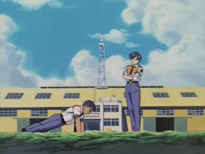 Rating: Safe Score: 24 Tags: animated artist_unknown background_animation character_acting effects fighting lightning mecha mobile_police_patlabor mobile_police_patlabor_on_television smoke User: Quizotix
