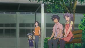 Rating: Safe Score: 31 Tags: animated artist_unknown character_acting clannad_after_story clannad_series hair User: Kazuradrop