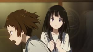 Rating: Safe Score: 53 Tags: animated artist_unknown character_acting hyouka User: Ashita