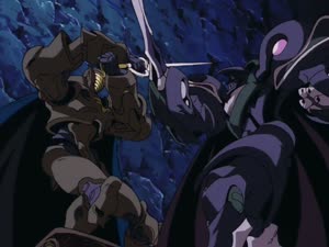 Rating: Safe Score: 28 Tags: animated artist_unknown effects fighting liquid mecha sparks the_vision_of_escaflowne User: Quizotix