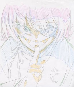 Rating: Safe Score: 3 Tags: artist_unknown genga production_materials sousei_no_onmyouji User: YGP