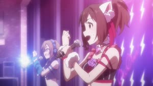 Rating: Safe Score: 44 Tags: animated artist_unknown character_acting dancing performance the_idolmaster_cinderella_girls the_idolmaster_series User: Bloodystar