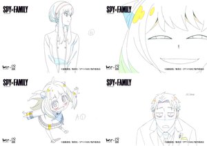 Rating: Safe Score: 43 Tags: artist_unknown genga production_materials spy_x_family spy_x_family_series User: LKR