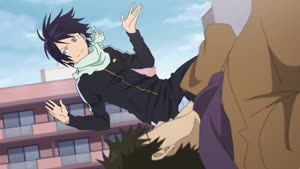 Rating: Safe Score: 14 Tags: animated artist_unknown character_acting fabric falling hair noragami noragami_series User: ken