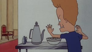 Rating: Safe Score: 0 Tags: animated artist_unknown beavis_and_butthead beavis_and_butthead_do_america character_acting effects food liquid smears western User: Kogane