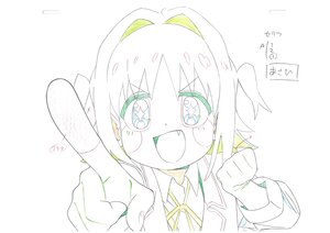 Rating: Safe Score: 9 Tags: artist_unknown genga oniichan_wa_oshimai! production_materials User: N4ssim