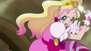 Rating: Safe Score: 39 Tags: animated artist_unknown background_animation effects fighting fire go!_princess_precure hair ice precure running smears User: Ashita
