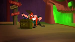 Rating: Safe Score: 3 Tags: animated artist_unknown character_acting creatures looney_tunes looney_tunes_cartoons pest_coaster smears western User: MITY_FRESH
