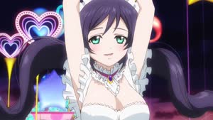 Rating: Safe Score: 4 Tags: animated artist_unknown dancing hair love_live!_series performance User: evandro_pedro06