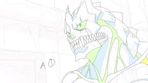 Rating: Safe Score: 108 Tags: animated genga kaiju_no._8 layout production_materials proro User: N4ssim