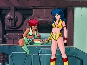 Rating: Safe Score: 27 Tags: animated artist_unknown character_acting debris dirty_pair dirty_pair_(tv) effects mecha smears smoke User: Guancho