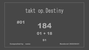 Rating: Safe Score: 40 Tags: animated artist_unknown layout production_materials smears takt_op._destiny User: WTBorp