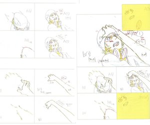 Rating: Safe Score: 15 Tags: artist_unknown genga k_(2012) k_project production_materials User: platinumTanya
