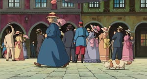 Rating: Safe Score: 48 Tags: animals animated character_acting creatures hiromasa_yonebayashi howl's_moving_castle walk_cycle User: silverview