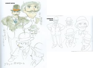 Rating: Safe Score: 15 Tags: character_design comparison concept_art hayao_miyazaki kitaro_kousaka production_materials settei the_wind_rises User: LaGrandeBellezza