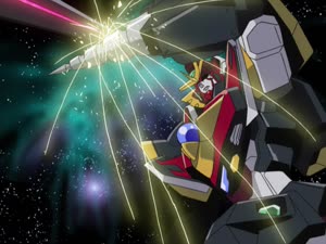 Rating: Safe Score: 4 Tags: animated artist_unknown choujuushin_gravion choujuushin_gravion_zwei debris effects fighting mecha sparks User: Kazuradrop