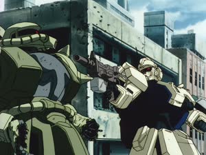 Rating: Safe Score: 59 Tags: animated artist_unknown debris effects explosions fighting gundam mecha mobile_suit_gundam:_the_08th_ms_team smoke User: HIGANO