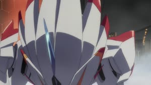 Rating: Safe Score: 191 Tags: animated darling_in_the_franxx debris effects fighting fire lightning mecha sparks sushio User: Bloodystar