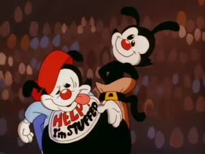 Rating: Safe Score: 9 Tags: animaniacs animaniacs_(1993) animated artist_unknown character_acting crowd effects fire jeff_siergey jon_mcclenahan kirk_tingblad smears walk_cycle western User: Cartoon_central