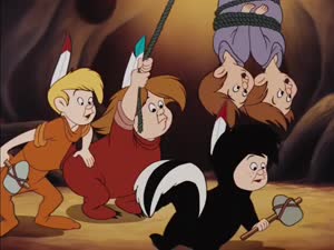 Rating: Safe Score: 9 Tags: animated character_acting falling fighting fred_moore julius_svendson les_clark peter_pan western User: Cartoon_central