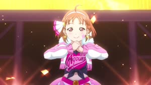 Rating: Safe Score: 45 Tags: animated artist_unknown dancing fabric hair love_live!_series love_live!_sunshine!!_2nd_season performance User: YGP