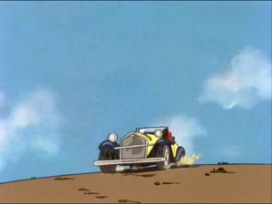 Rating: Safe Score: 9 Tags: animated artist_unknown background_animation effects explosions flying lupin_iii lupin_iii_part_ii smoke vehicle User: LionMouse