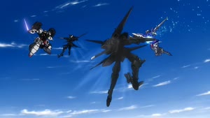 Rating: Safe Score: 3 Tags: animated artist_unknown beams character_acting effects explosions fighting gundam mecha mobile_suit_gundam_00 smoke sparks User: BannedUser6313