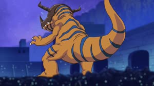 Rating: Safe Score: 62 Tags: animated artist_unknown digimon digimon_adventure_(2020) effects impact_frames smears User: ken
