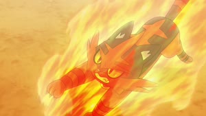 Rating: Safe Score: 41 Tags: animated creatures effects fighting fire masaaki_iwane pokemon pokemon_sun_&_moon User: WTBorp