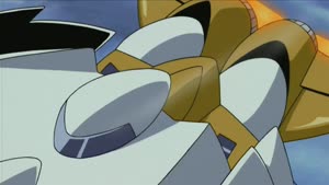 Rating: Safe Score: 41 Tags: animated artist_unknown beams effects fighting gattai getter_robo_series kenichi_ohki mecha new_getter_robo presumed sparks User: drake366