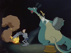 Rating: Safe Score: 11 Tags: animals animated artist_unknown character_acting creatures effects fighting fire smoke the_reluctant_dragon ward_kimball western User: Nickycolas