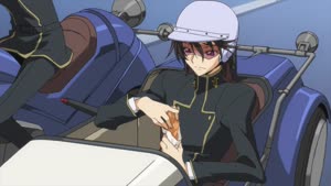 Rating: Safe Score: 55 Tags: animated artist_unknown character_acting code_geass code_geass_hangyaku_no_lelouch_r2 food vehicle User: Kazuradrop
