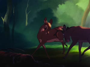 Rating: Safe Score: 72 Tags: animals animated artist_unknown bambi creatures fighting jack_bradbury preston_blair western User: Nickycolas