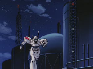 Rating: Safe Score: 9 Tags: animated artist_unknown effects fighting mecha mobile_police_patlabor mobile_police_patlabor_on_television running smoke sparks vehicle User: trashtabby